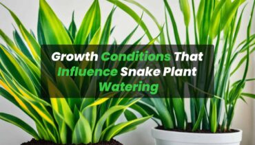 Growth Conditions That Influence Snake Plant Watering