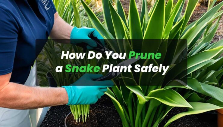 How Do You Prune a Snake Plant Safely