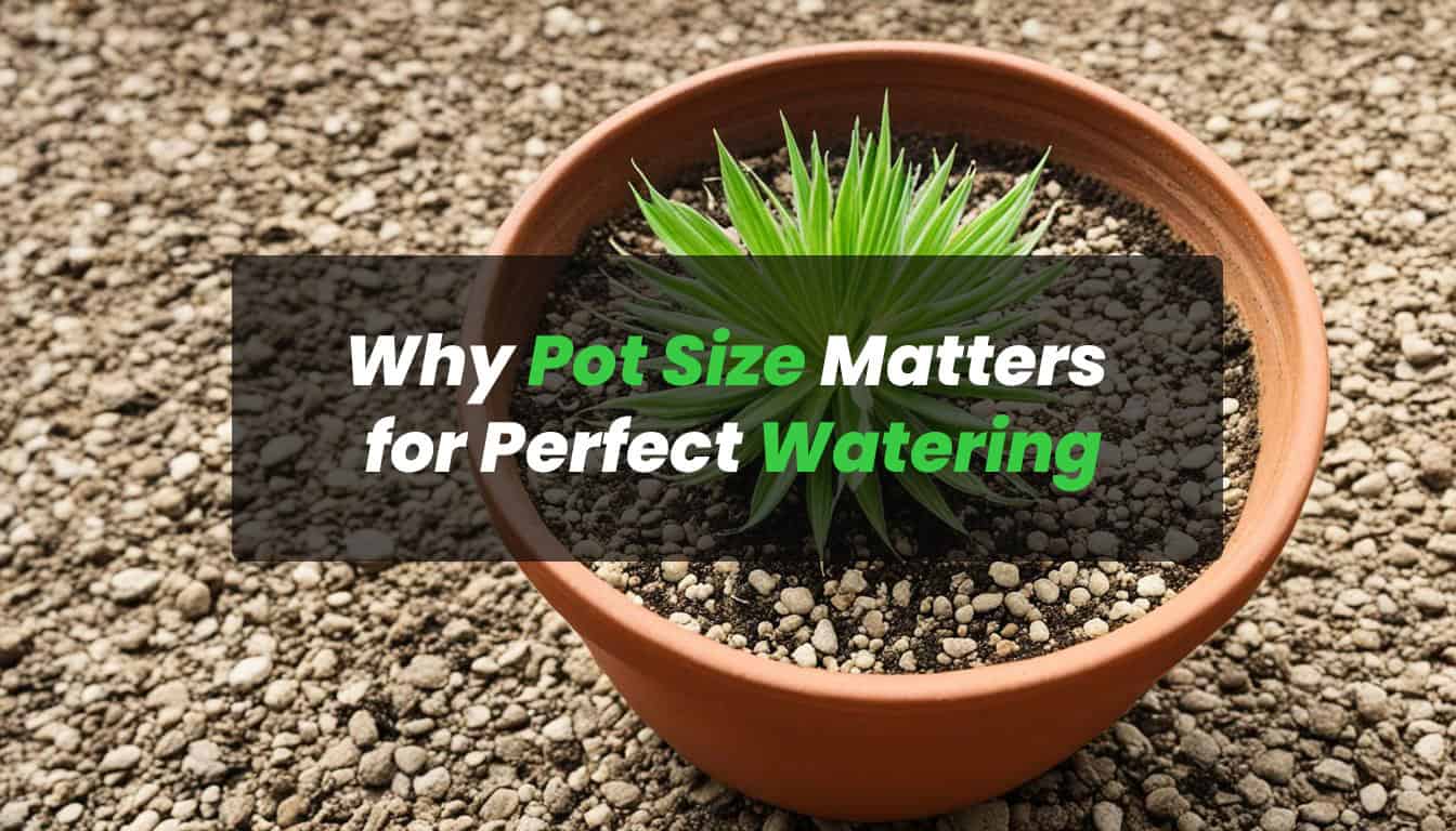 Why Pot Size Matters for Perfect Watering