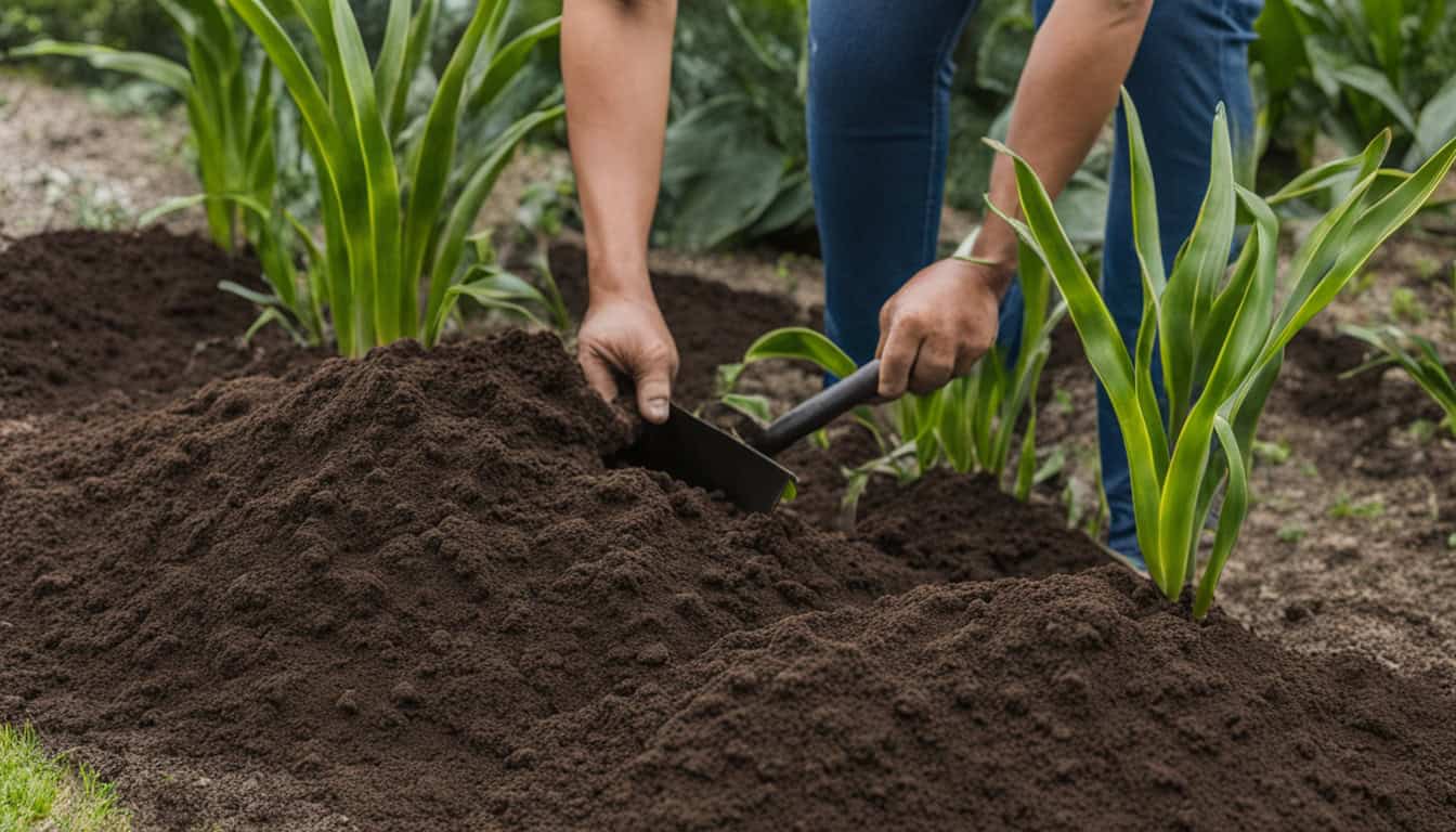 dig up and remove snake plant rhizomes