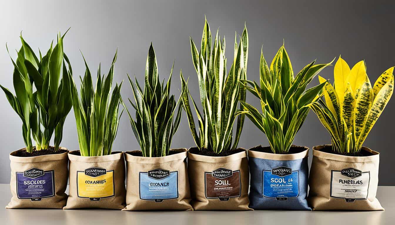 top potting soil brands for snake plants