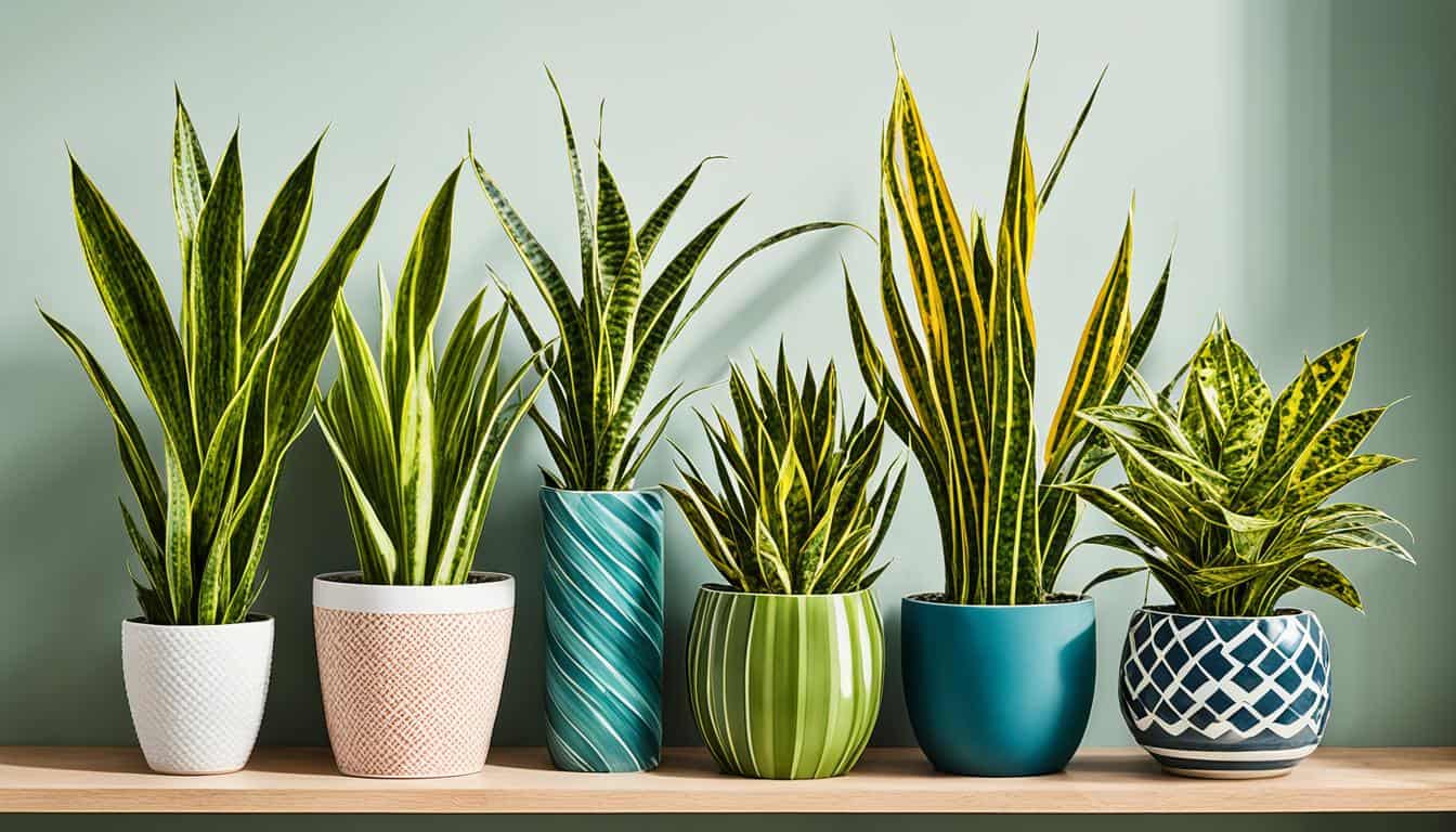 types of snake plants