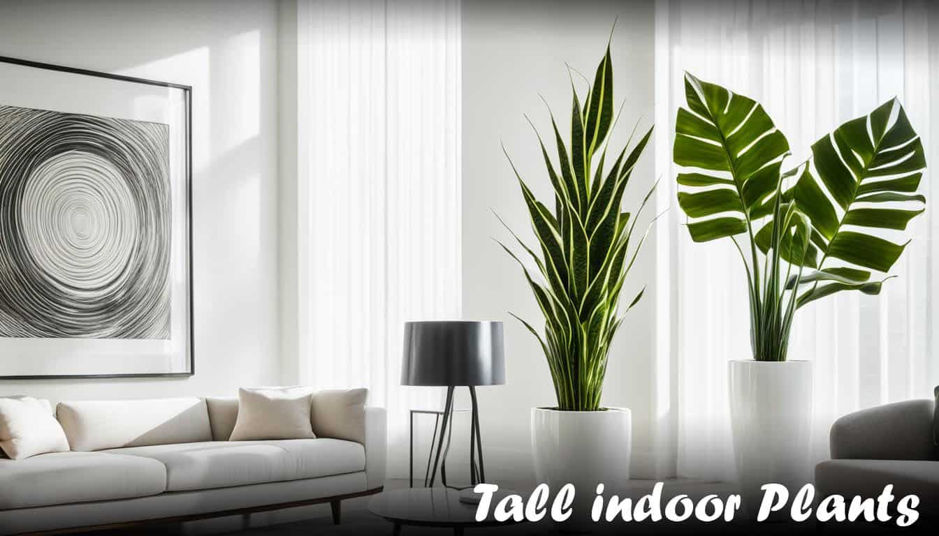 tall indoor plants